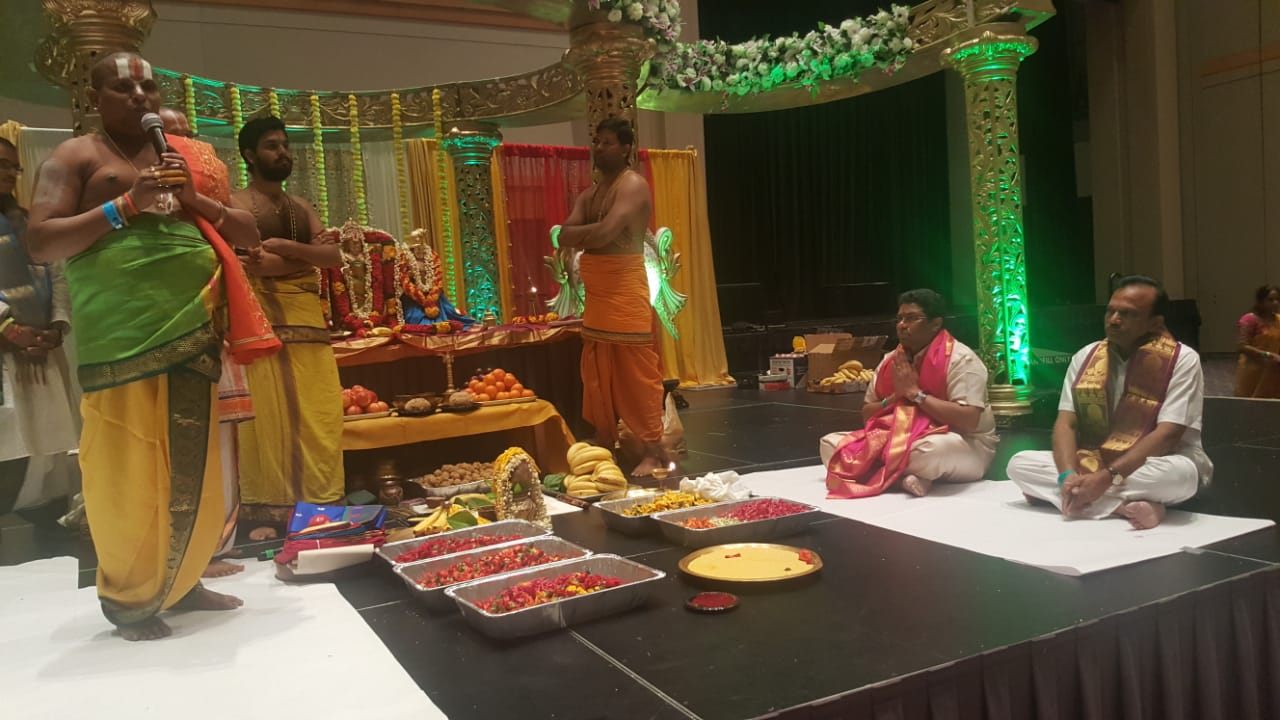 Srinivasa Kalyanam at NATA Convention