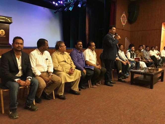 TS Government Team met Gulf Victims in Dubai