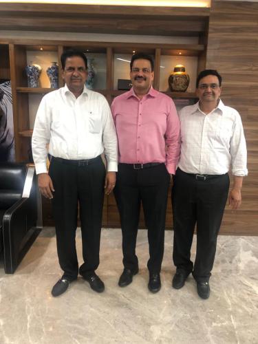 Jai Talluri meets TV Channel Chairmans