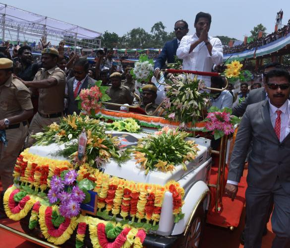 YS Jagan takes oath as AP CM