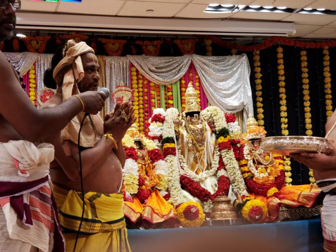 Srinivasa Kalyanam at Bharatiya Hindu Temple Philadelphia