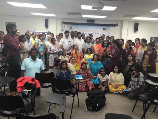 TANA in association with PSSM conducted Meditation