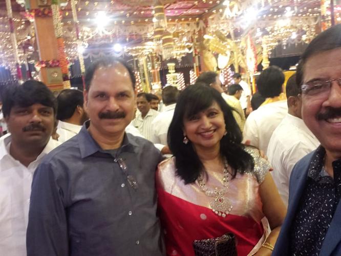CM Ramesh son Rithwik weds Pooja in Hyderabad