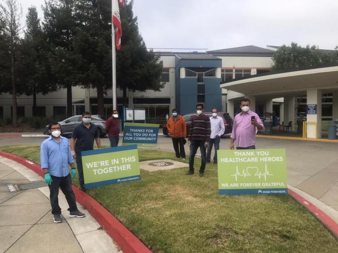 TANA Distributed Breakfast to Doctors in Fremont 10 May 2020
