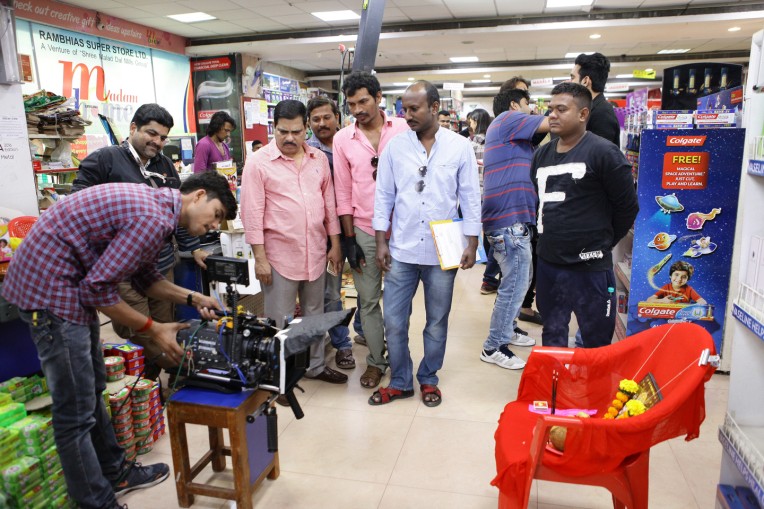 Ekta Movie Working Stills