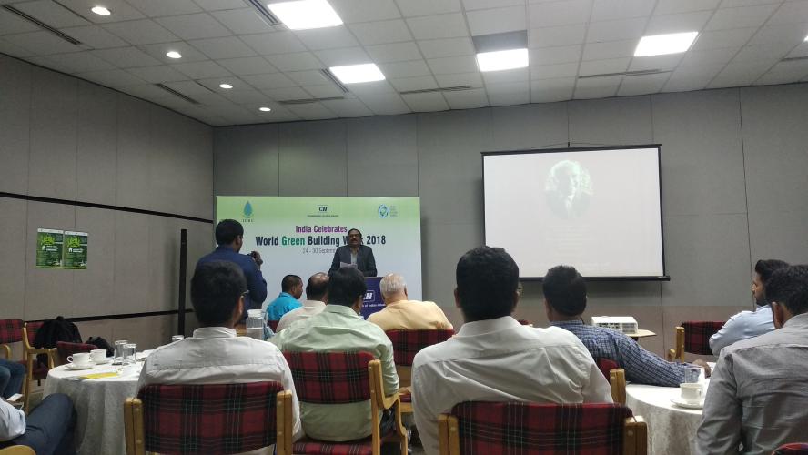 World Green Building Week 2018 at Madhapur