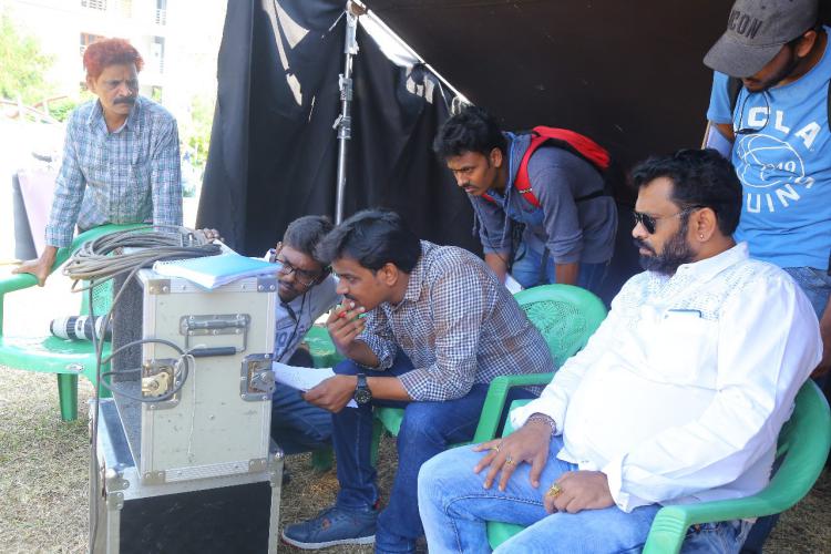 Idam Jagath movie Working Stills