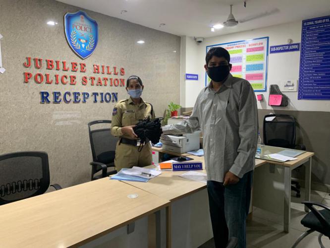 TANA Foundation Masks Distribution in Hyd 31 Mar 2020