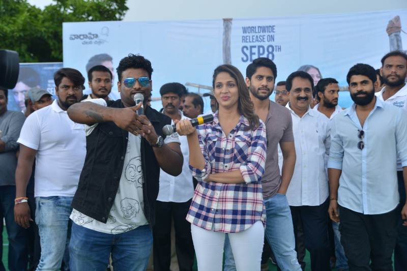 Yuddham Sharanam Team at Rajahmundry GIET College