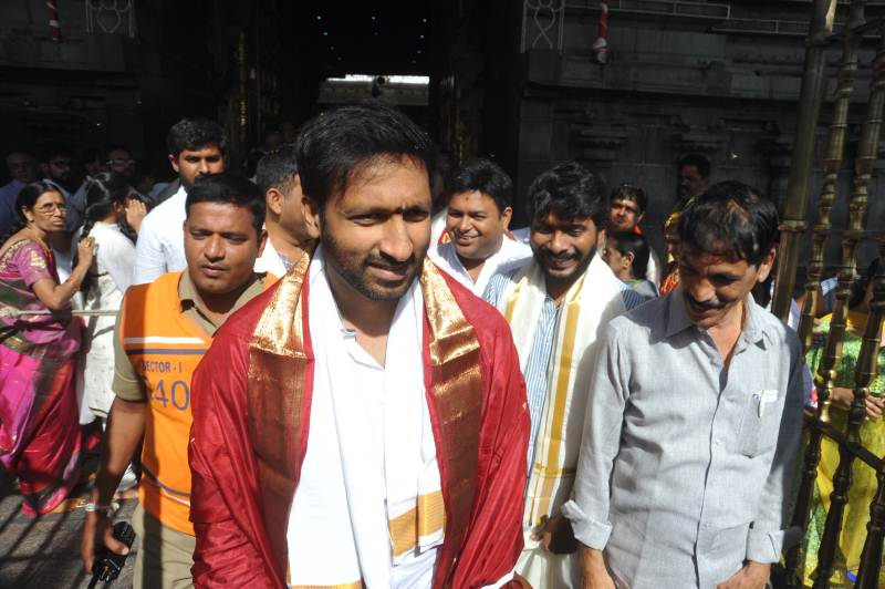 Gautham Nanda Teem at Tirumala