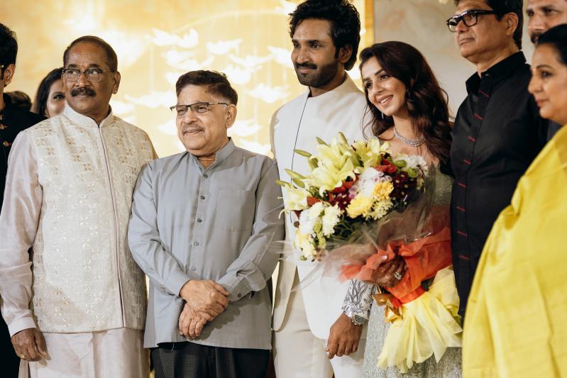 Aadhi Pinnisetty & Nikki Galrani Wedding
