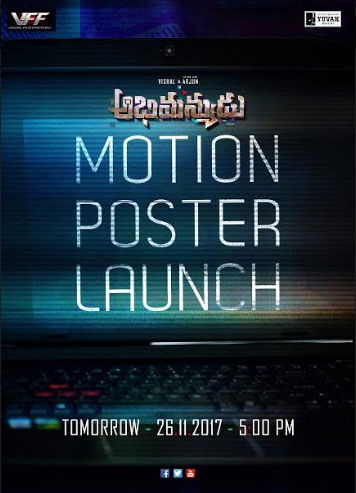 Abhimanyudu Poster