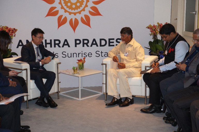 CBN met President of Alibaba Cloud Computing