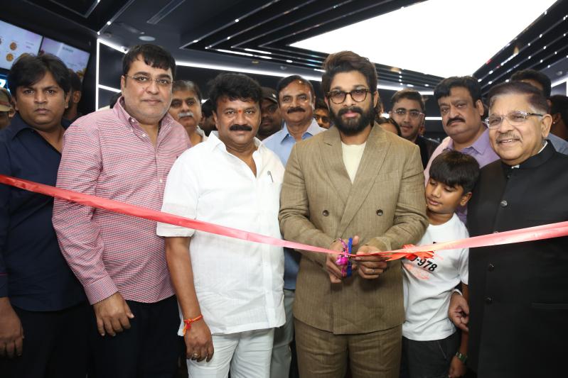 Allu Arjun Launched ‘AAA Cinemas