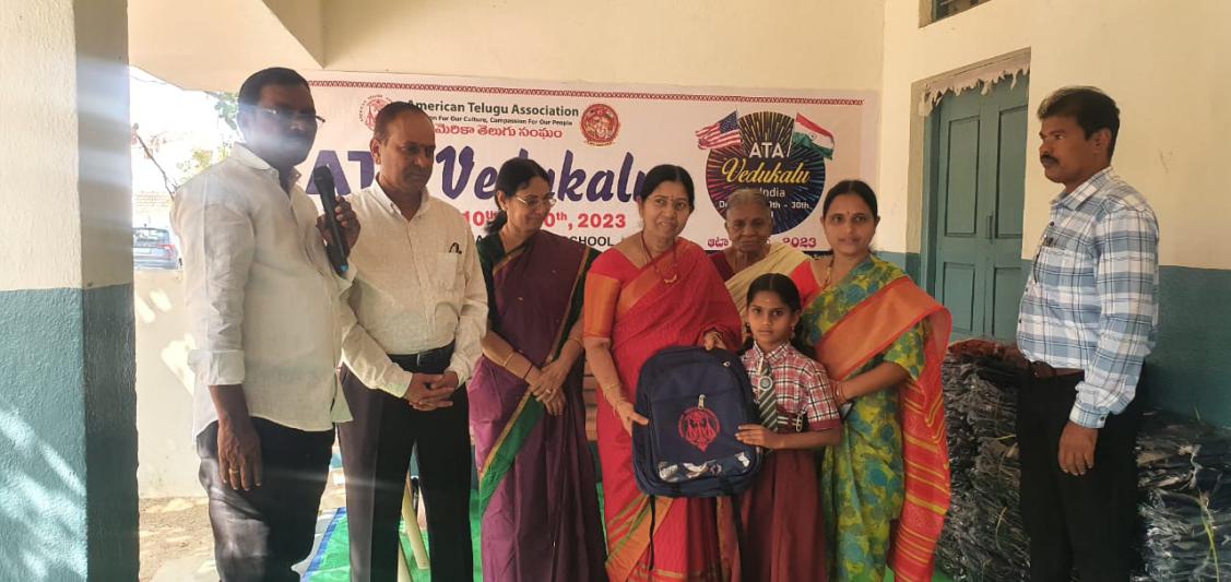 ATA Seva Programmes at Kota Kadiri School 23 Dec 2023