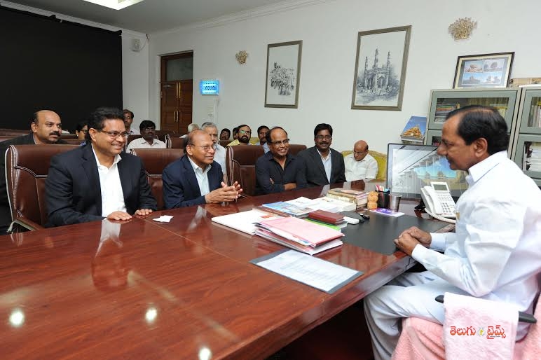 ATA Members Meets CM KCR