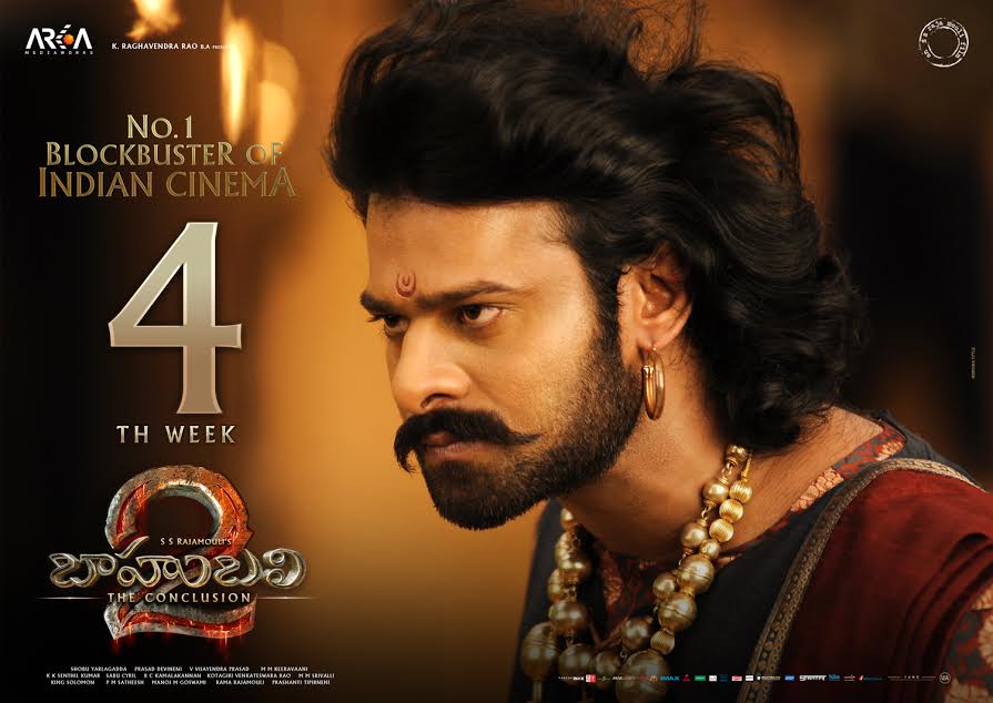 4th Week Posters Baahubali