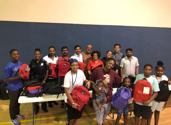 DFW School Back Pack Distribution