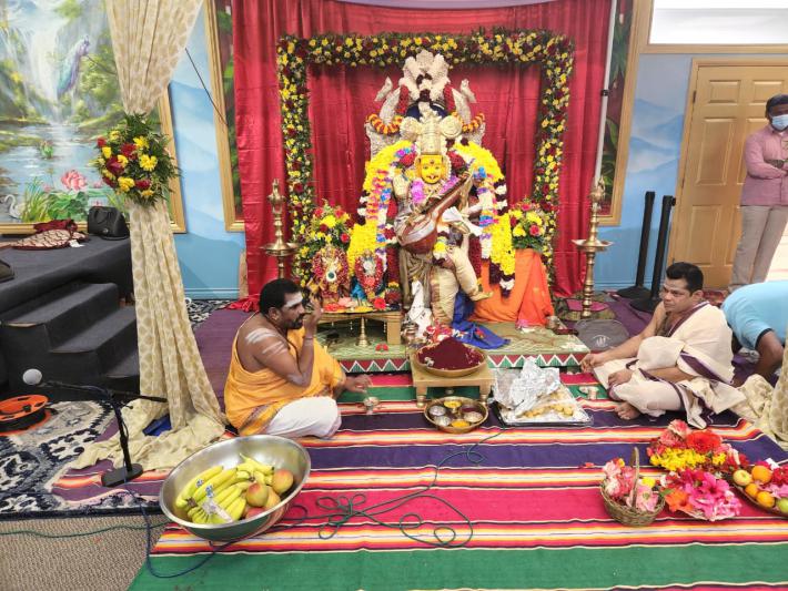 Bala Puja at Siva Kameswari Temple in LA