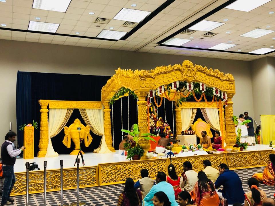 Badradri Sri SitaRama Kalyanam at World Telangana Convention