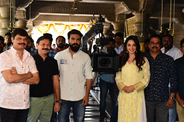 Ram Charan Boyapati Srinu Film Launch