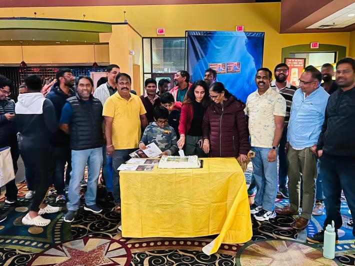 Charlotte NBK Fans Celebrate Veera Simha Reddy Success