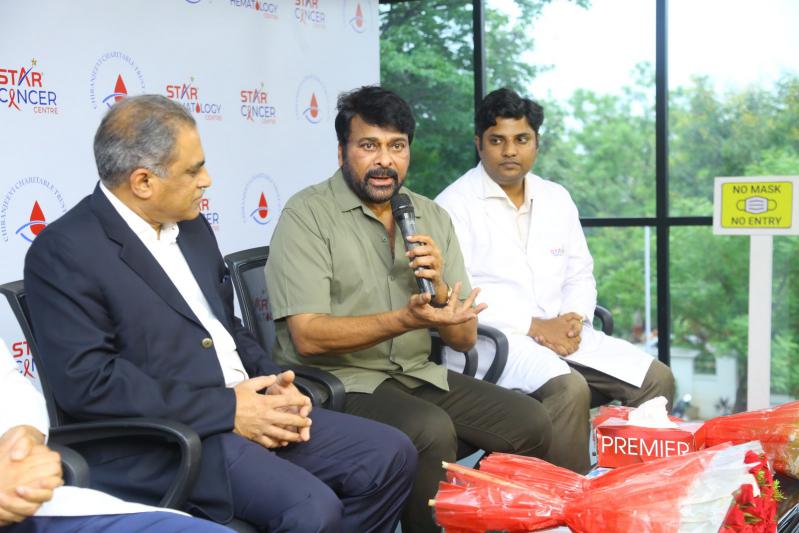 Chiranjeevi Announce the schedule for Free Cancer Camps