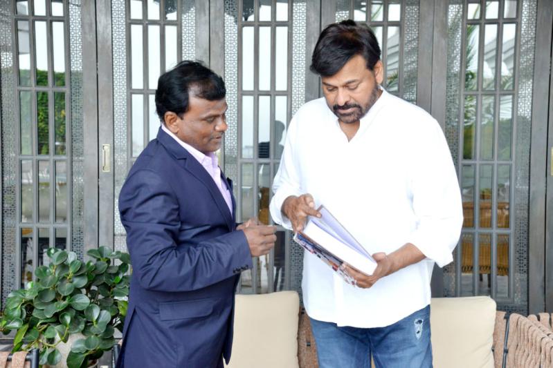 Chiranjeevi Congratulations to Film Journalist Dr Ramesh Chinnamula