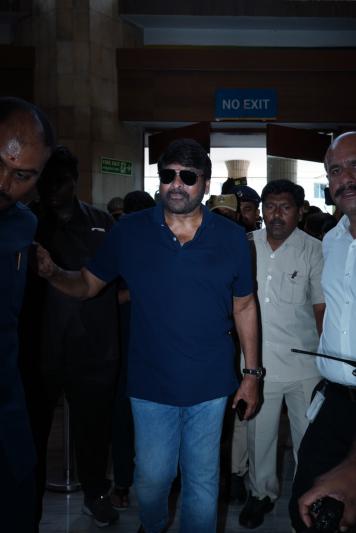 Chiranjeevi Family members at Apollo Hospital