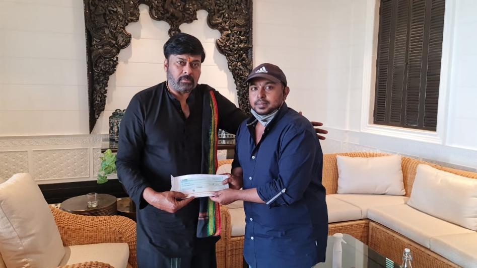 Chiranjeevi Helps to Shiv Shankar Master