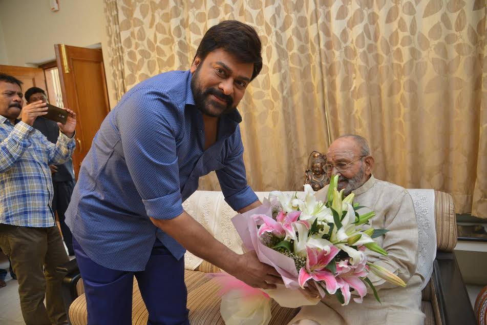 Chiru Meets K Viswanath