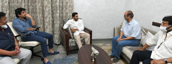 Cine Celebs Meets CM YS Jagan