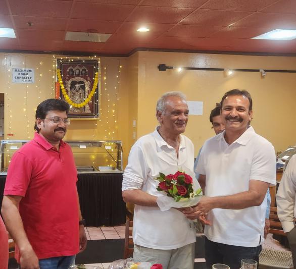 CPI Narayana Speech at Swagat Restaurant in CA