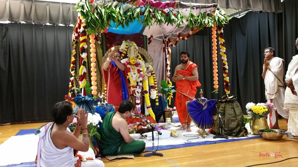 Durga Poojalu in Washington DC Day1