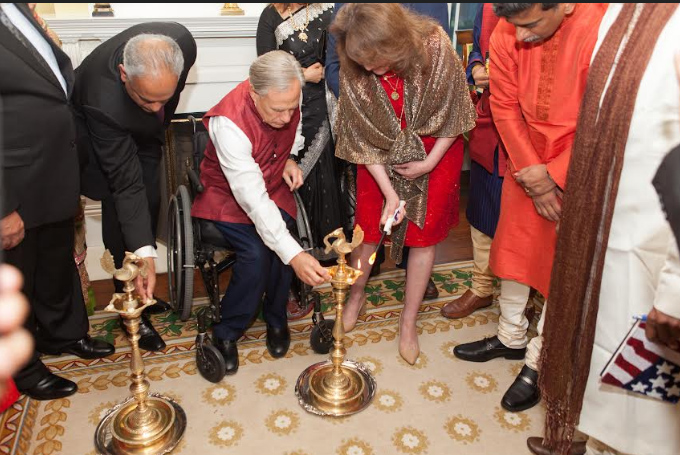 Deepavali Celebrations with Texas Governor