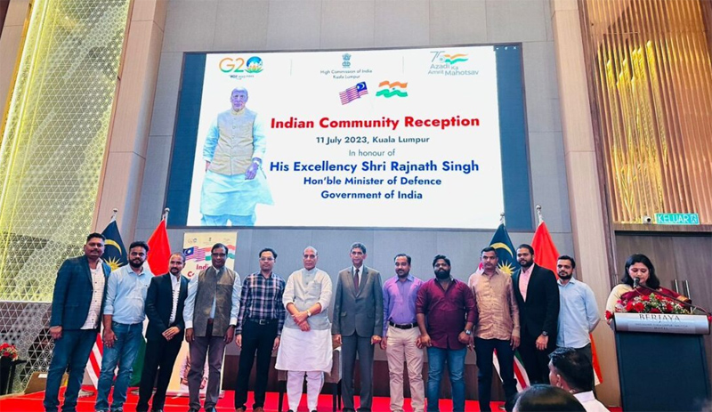 Defense Minister Rajnath Singh Visit Malaysia