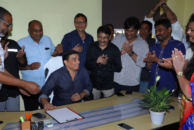 Dil Raju Oath Ceremony as President of TFCC