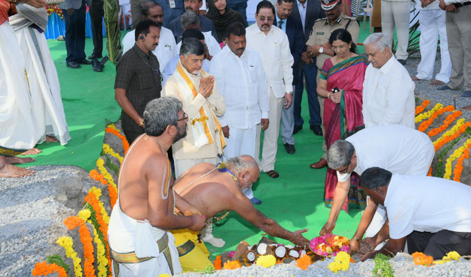 Foundation Stone Laid for AP Forensic Science Laboraroty