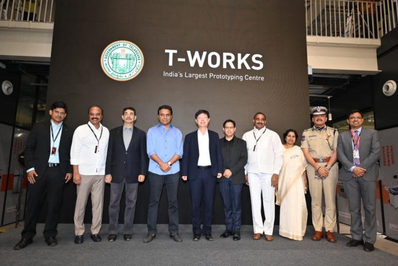 Foxconn Chairman Young Liu unveiled T-Works