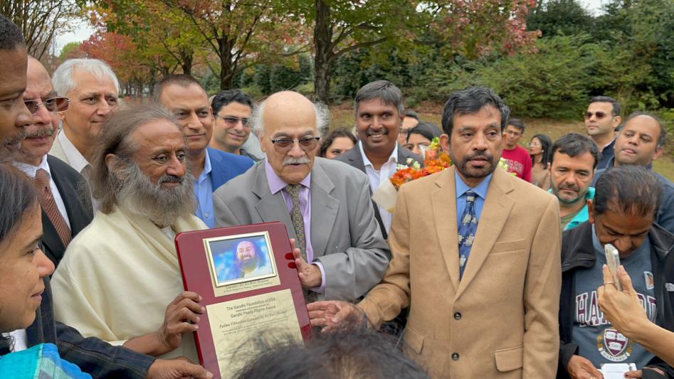 Gandhi Peace Pilgrim Award to Sri Sri Ravi Shankar