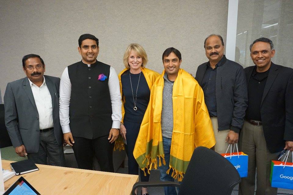 Nara Lokesh meeting with Diane Bryant