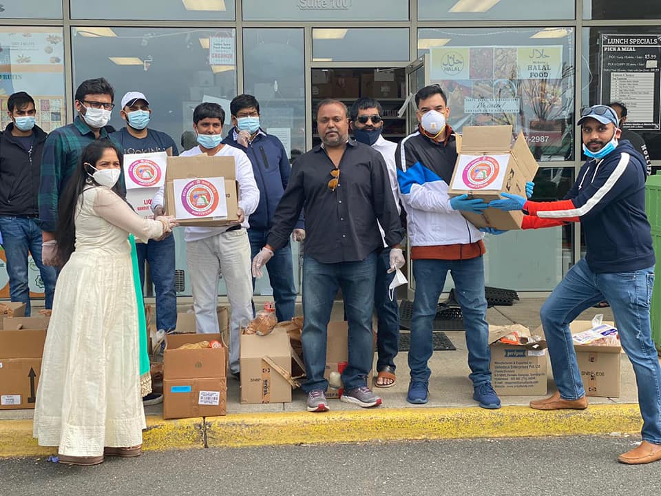 GWTCS Donated Groceries to Students in VA 19 Apr 2020
