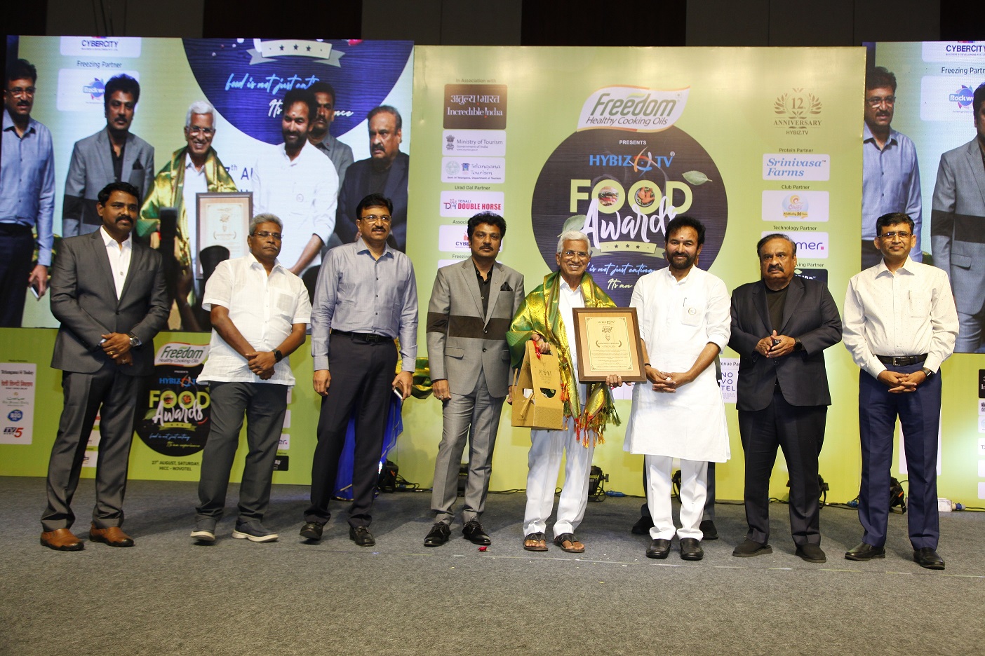 Hybiz.TV Food Awards Held at HICC Hyderabad