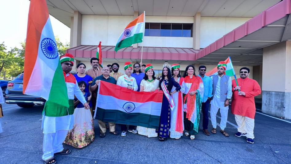 IAS India 76th Independence Day Parade at California