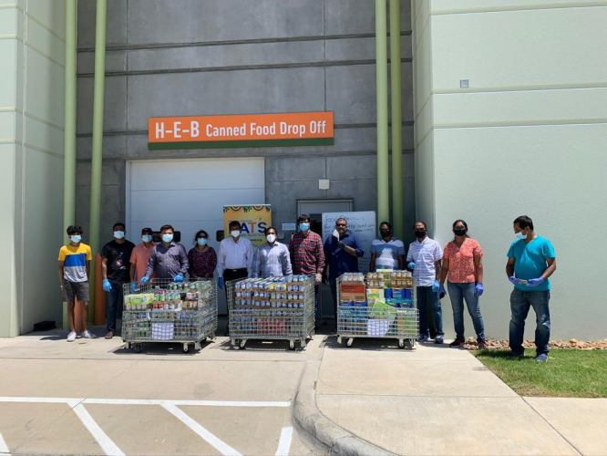 Nats Food Donated in Dallas 31 May 2020