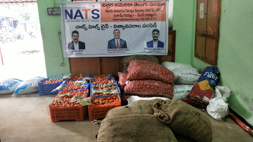 NATS Distributed Groceries in Kurnool 31 May 2020