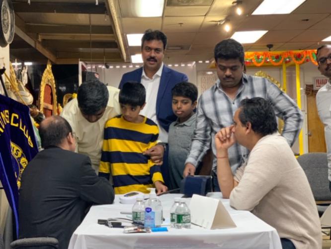Medical Camp conducted NATS in NJ 1 Dec 2019