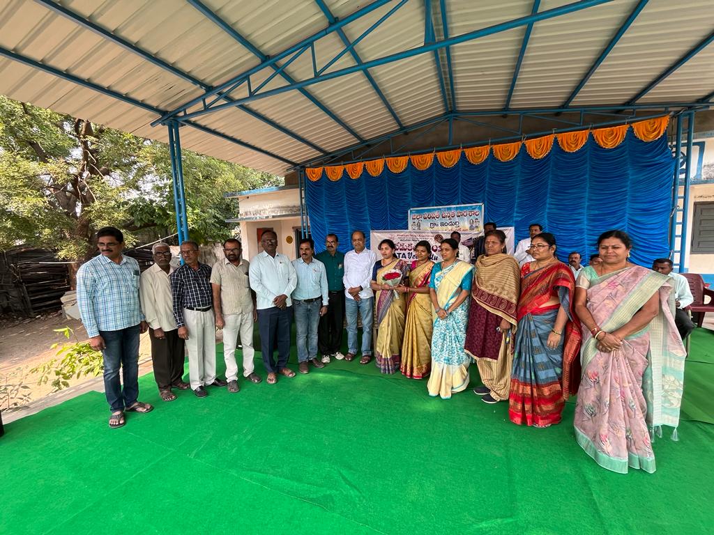 Inauguration of ATA RO Plant at Indurthi ZPHS 18 Dec 2023