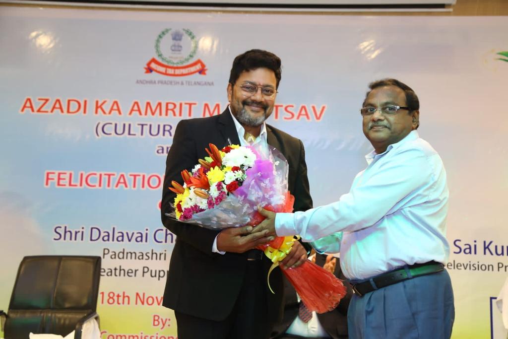 Income Tax Dept AP & Telangana Felicitates Actor Sai Kumar