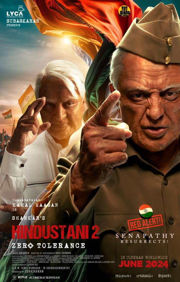 Indian 2 Movie Posters